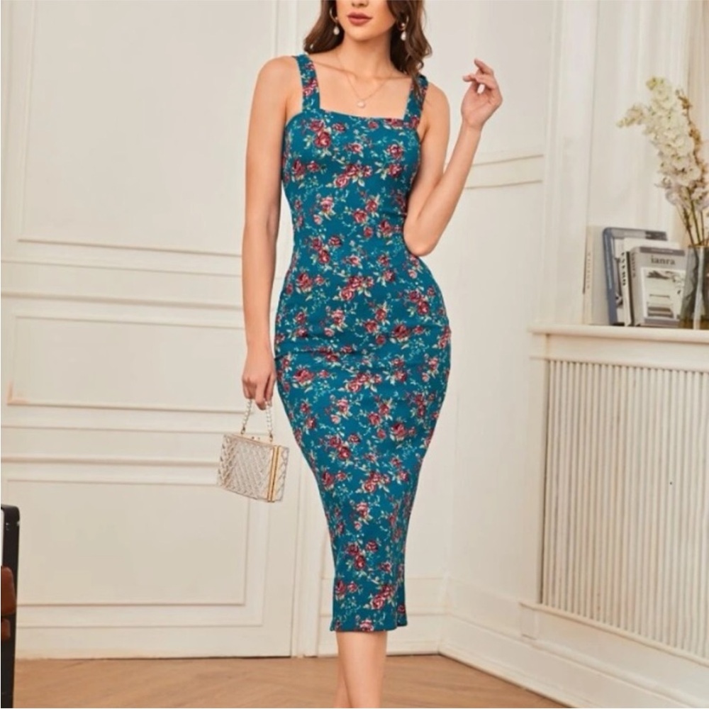 NEVER WORN FLORAL DRESS
